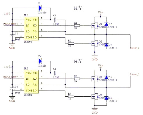 mos管h桥电路