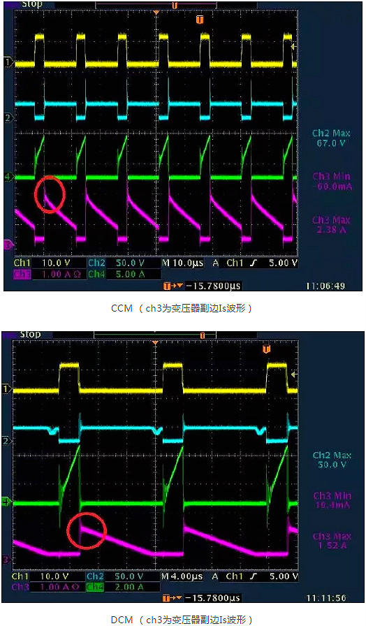 开关电源,开关电源各种波形