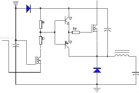 MOSFET栅极,驱动电路,PNP