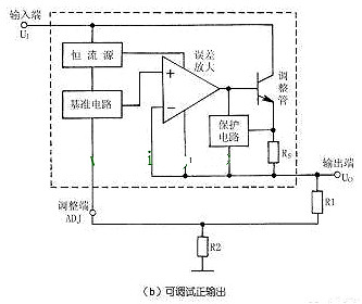 三端稳压管内部电路图