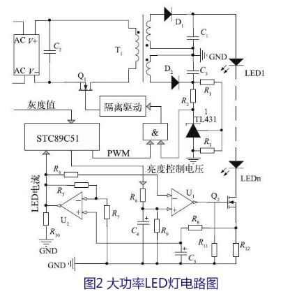 大功率LED灯驱动电路