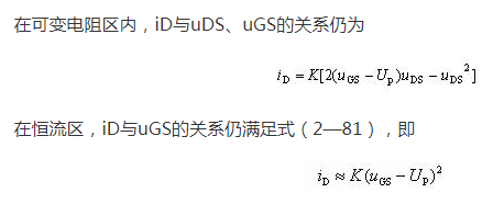 mos管的转移特性曲线