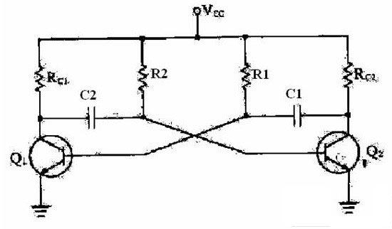 三极管的多谐振荡电路