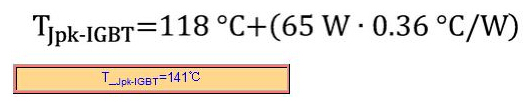 IGBT热计算
