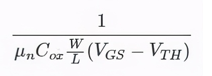 MOSFET 导通电阻 漏极源极