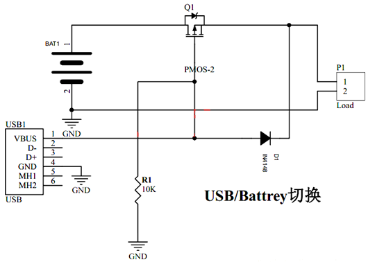 PMOS 电源开关