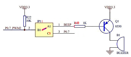 蜂鸣器驱动电路图