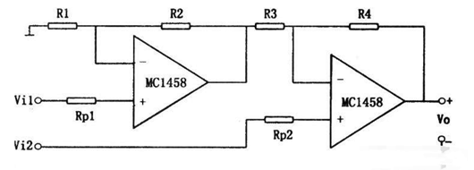 运放 减法电路