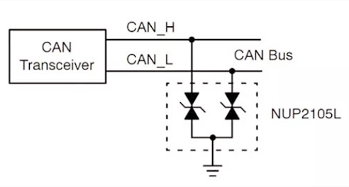 PCB ESD 保护电路