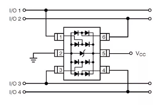 PCB ESD 保护电路