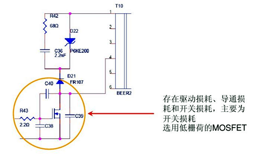 开关电源 损耗 改善