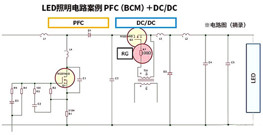 LED 电路 MOSFET