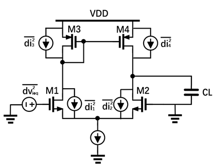 共源 差分 放大器 噪声