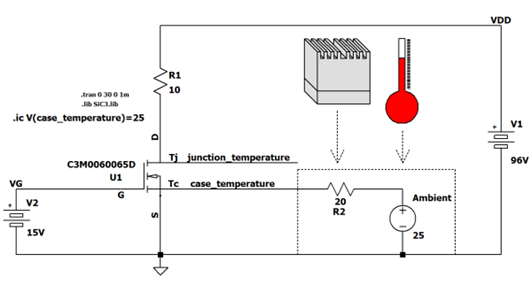 SPICE 热模型 MOSFET