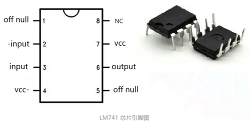741芯片引脚,lm741芯片
