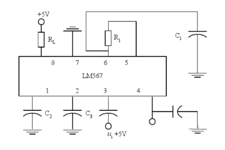 LM567引 脚图 功能