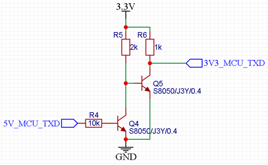 bat54c 5V转3.3V