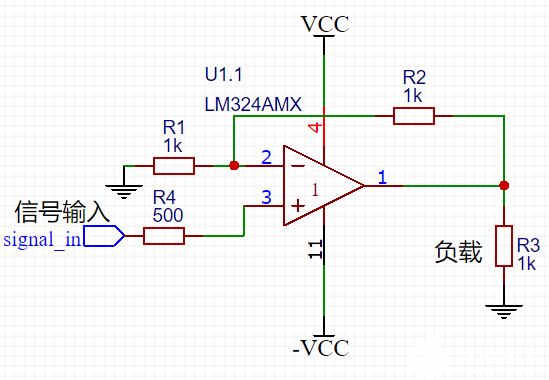 LM324 运算放大电路