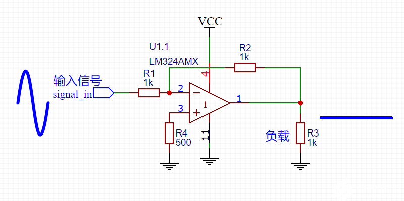 LM324 运算放大电路