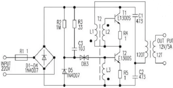 大功率变压器电路