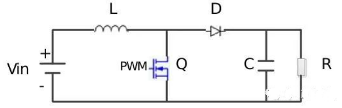 开关电源的Boost电路图